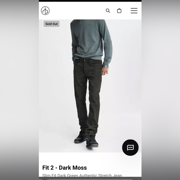 BNWOT Rag & Bone fit 2 jeans - Picture 1 of 1